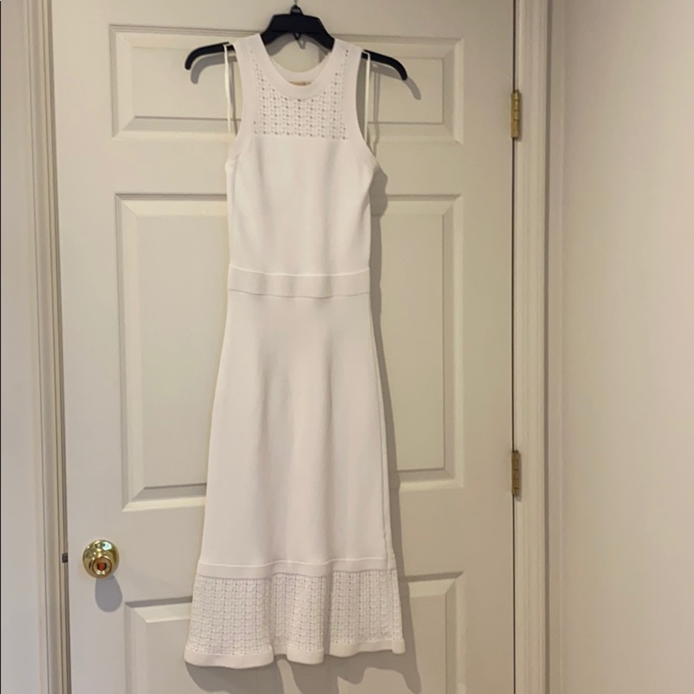 Michael by Michael Kors White Knit dress